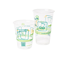 Obrázok Recyklované plastové poháre 