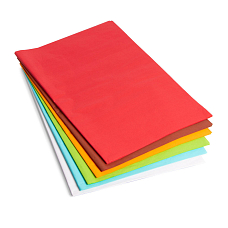 Obrázok Hedvábné papíry barevné