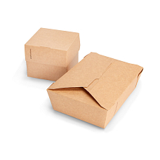 Obrázok Jednorázové papírové krabičky na jídlo